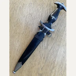 A DOUBLE MARKED 'TRANSITIONAL' EICKHORN '33 SS MANS WITH ORIGINAL …