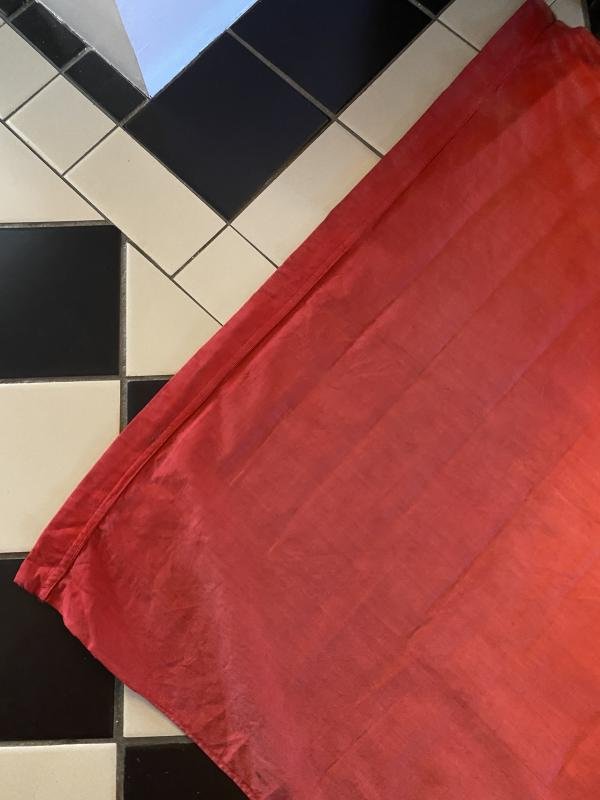 EXTREMELY LONG NSDAP/PARTY BUILDING 'STREAMER' FLAG DRAPE! — image 4