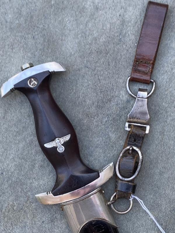 A NSKK (MARINE?) DAGGER BY C.J. KREBS DOUBLE MARKED!! — image 3