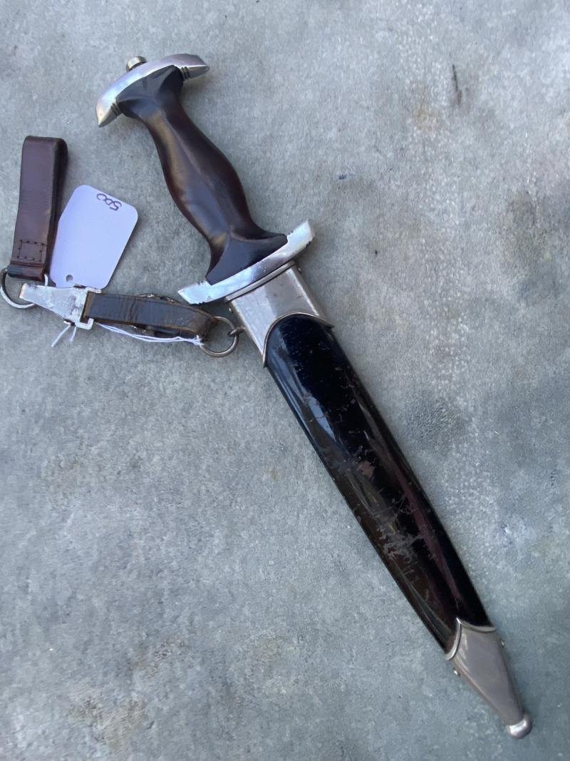 A NSKK (MARINE?) DAGGER BY C.J. KREBS DOUBLE MARKED!! — image 9