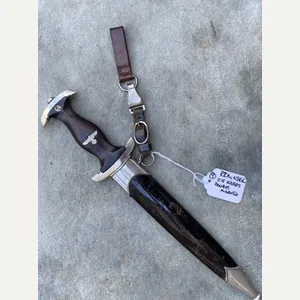 A NSKK (MARINE?) DAGGER BY C.J. KREBS DOUBLE MARKED!!