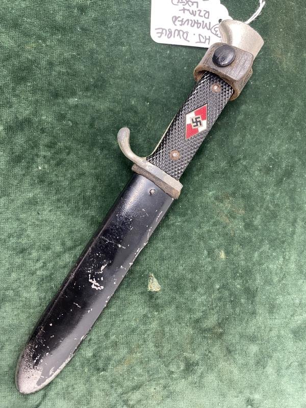 AN EICKHORN DOUBLE MARKED HJ DAGGER. — image 2
