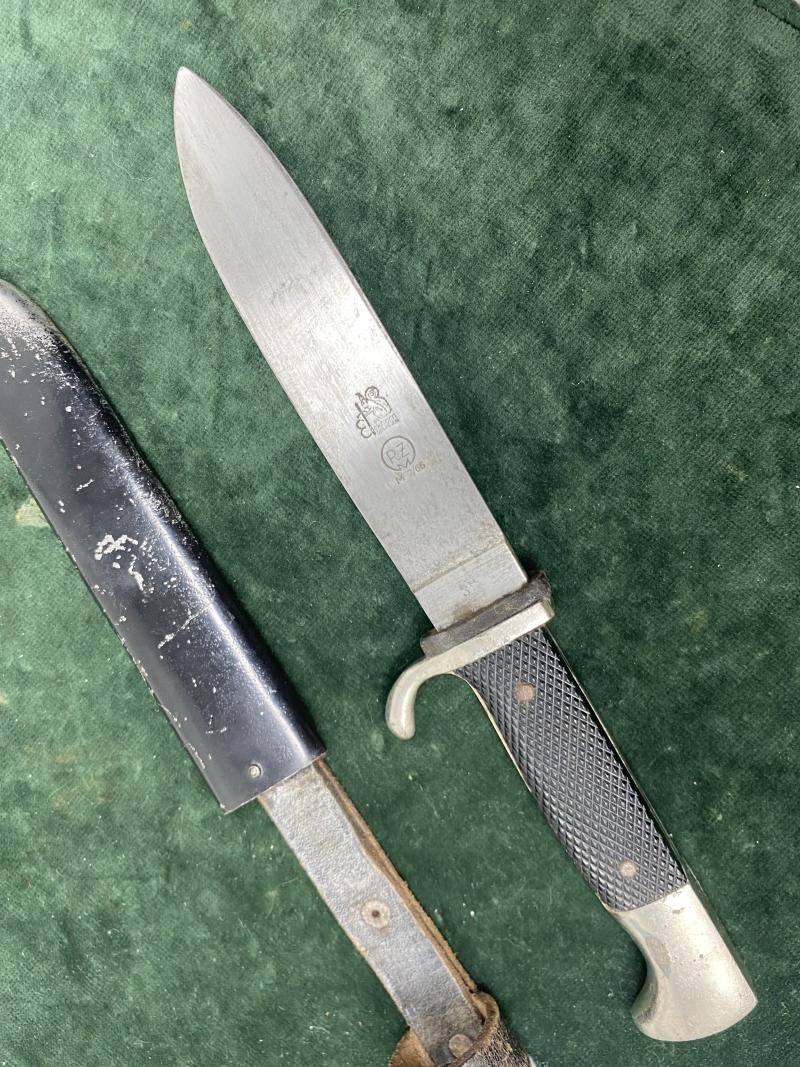 AN EICKHORN DOUBLE MARKED HJ DAGGER. — image 7