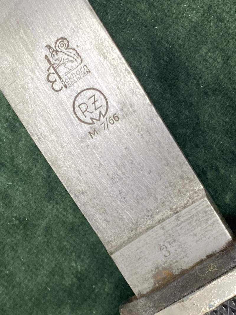 AN EICKHORN DOUBLE MARKED HJ DAGGER. — image 8