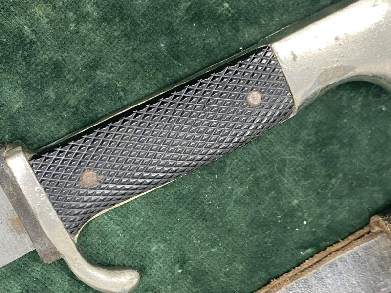 AN EICKHORN DOUBLE MARKED HJ DAGGER. — image 9