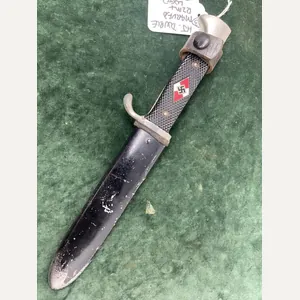 AN EICKHORN DOUBLE MARKED HJ DAGGER.