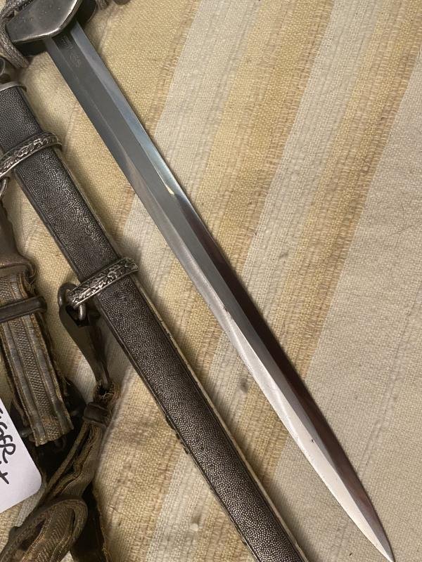 ARMY DAGGER WITH STRAPS AND KNOT BY TIGER. — image 8