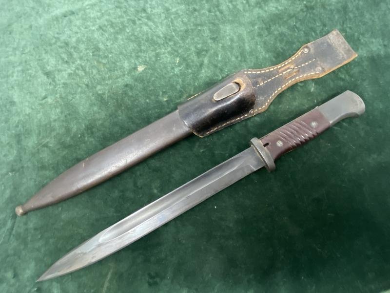 THIRD REICH K98 BAYONET- MATCHING NUMBERS AND ORIGINAL FROG. — image 6