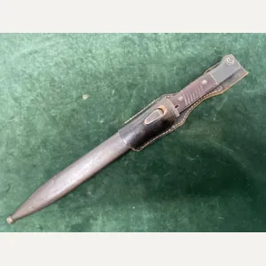 THIRD REICH K98 BAYONET- MATCHING NUMBERS AND ORIGINAL FROG.