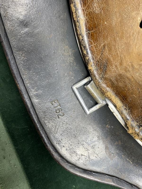 ORIGINAL M35 DOUBLE DECAL LUFTWAFFE HELMET. — image 8