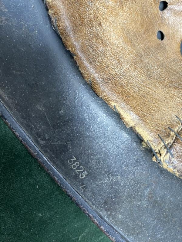 ORIGINAL M35 DOUBLE DECAL LUFTWAFFE HELMET. — image 9