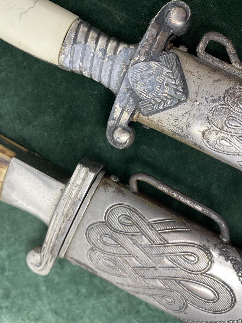 A UNIQUE OPPORTUNITY TO BUY A RAD OFFICERS DAGGER & A RAD HEWER TOGETHER FOR A SPECIAL PRICE, BOTH BY THE SAME MAKER!!!!!!!! — image 4