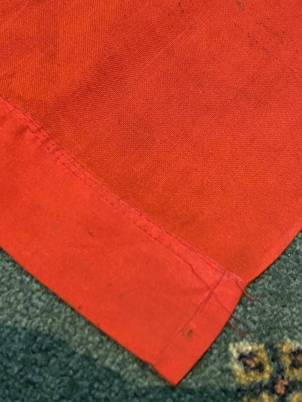 A VERY SMALL ORIGINAL THIRD REICH KRIEGSFLAG. — image 5