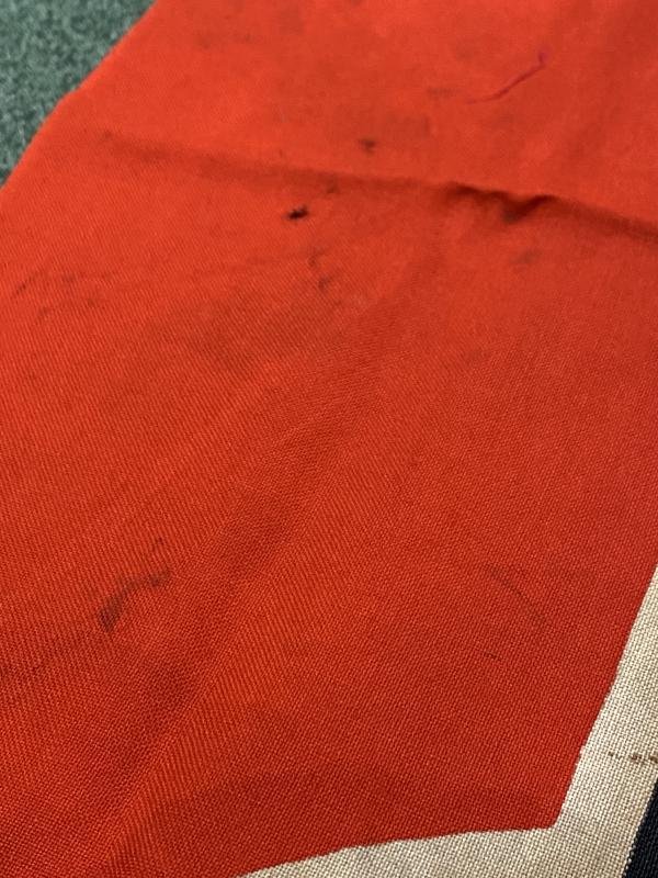 A VERY SMALL ORIGINAL THIRD REICH KRIEGSFLAG. — image 7