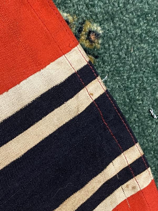 A VERY SMALL ORIGINAL THIRD REICH KRIEGSFLAG. — image 8