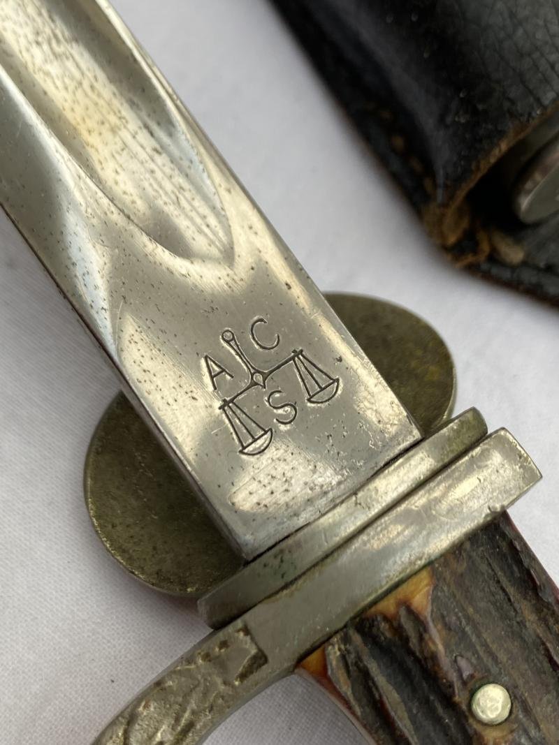 THIRD REICH SHORT CLAMSHELL POLICE BAYONET BY ALCOSO. . — image 10