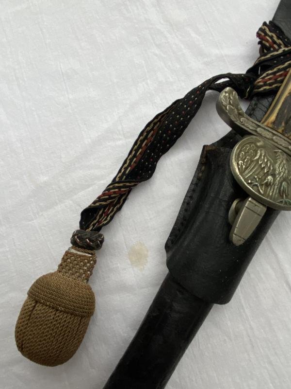 THIRD REICH SHORT CLAMSHELL POLICE BAYONET BY ALCOSO. . — image 5