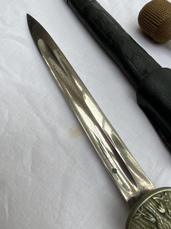 THIRD REICH SHORT CLAMSHELL POLICE BAYONET BY ALCOSO. . — image 8