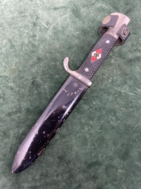 A VERY NICE EXAMPLE OF A DOUBLE MARKED HJ DAGGER. — image 2