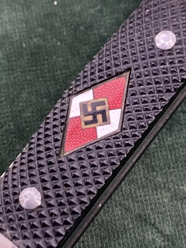 A VERY NICE EXAMPLE OF A DOUBLE MARKED HJ DAGGER. — image 3