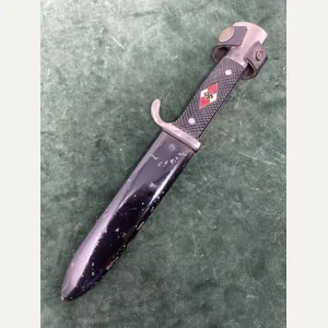 A VERY NICE EXAMPLE OF A DOUBLE MARKED HJ DAGGER.