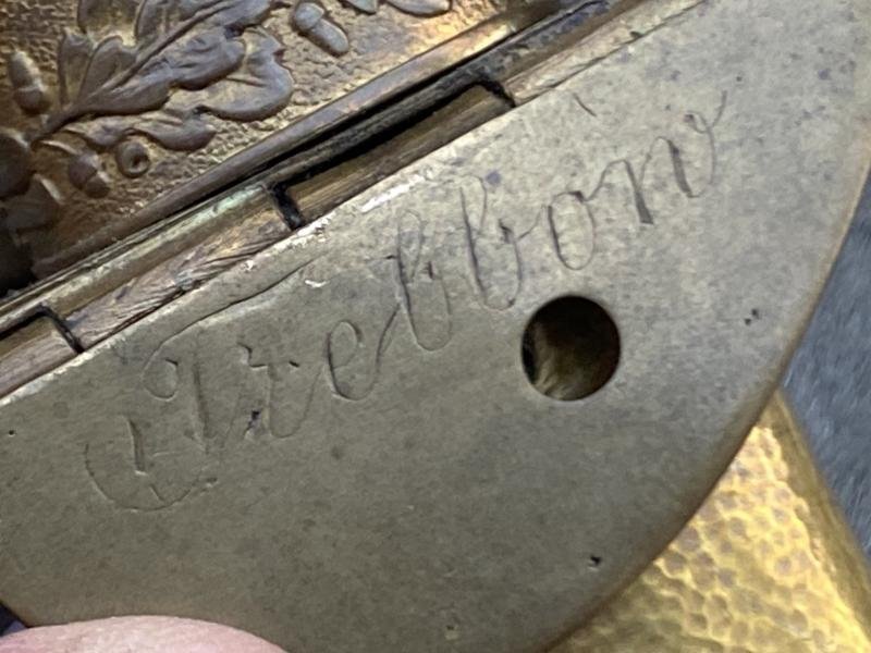 IMPERIAL GERMAN NAVAL SWORD WITH HAMMERED SCABBARD. — image 5