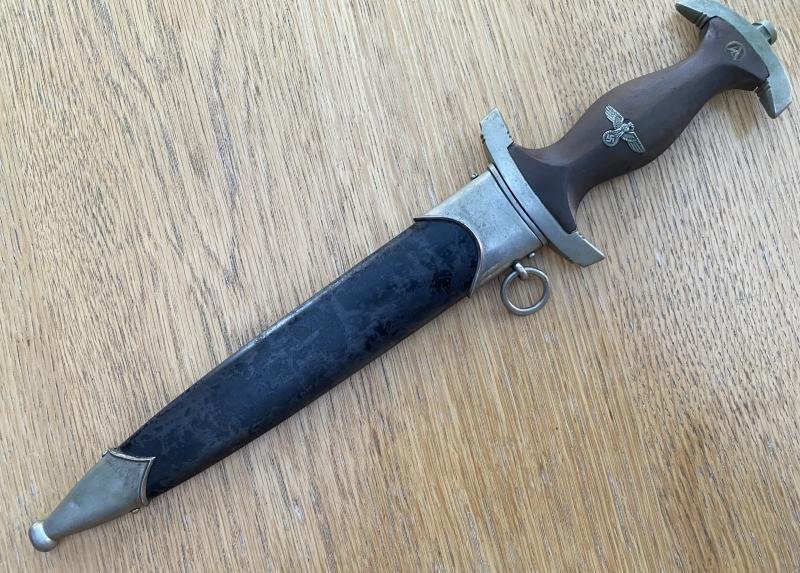 EARLY NSKK/SA DAGGER BY ROMUSO SOLINGEN - with personal ID numbers. — image 2