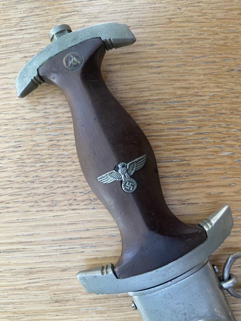 EARLY NSKK/SA DAGGER BY ROMUSO SOLINGEN - with personal ID numbers. — image 3