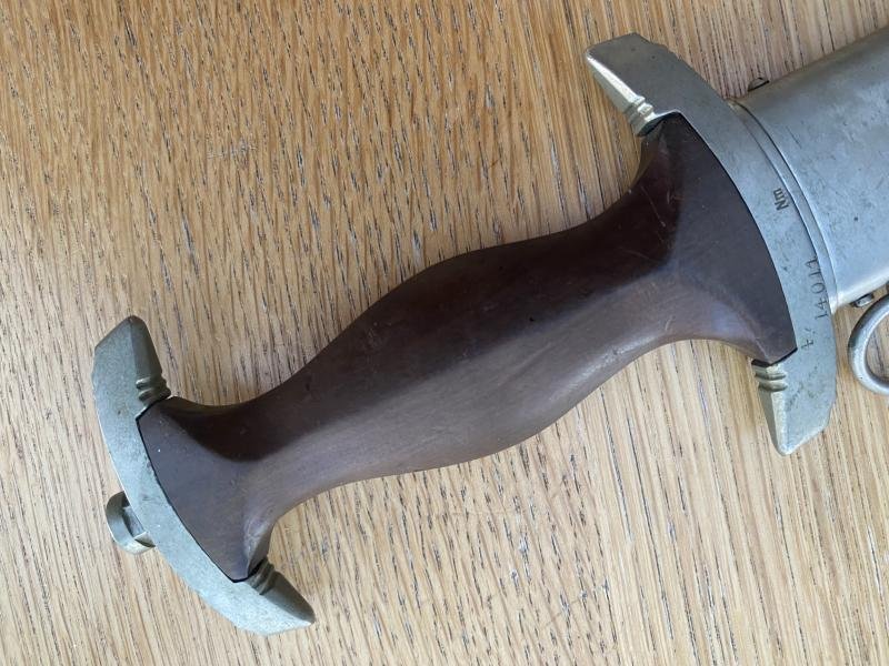 EARLY NSKK/SA DAGGER BY ROMUSO SOLINGEN - with personal ID numbers. — image 4