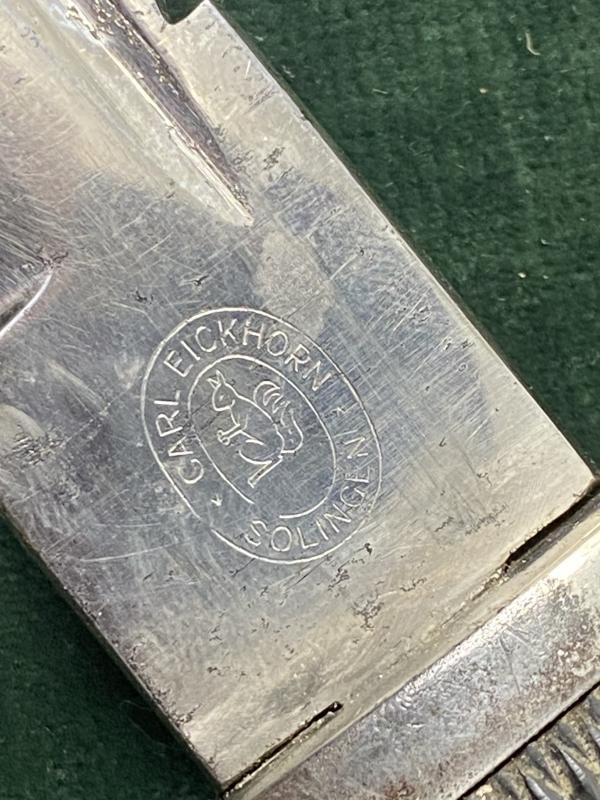 A VERY EARLY EXAMPLE OF A FIRE OFFICERS SHORT SAWBACK PARADE BAYONET. — image 8