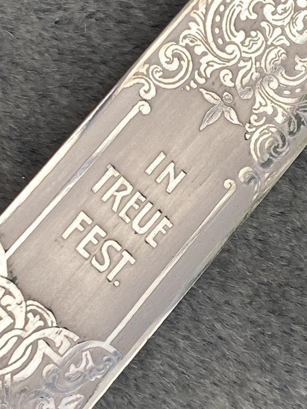 THIRD REICH ERA SUBORDINATE DE-LUXE FORESTRY CUTLASS BY CLEM& JUNG. — image 9