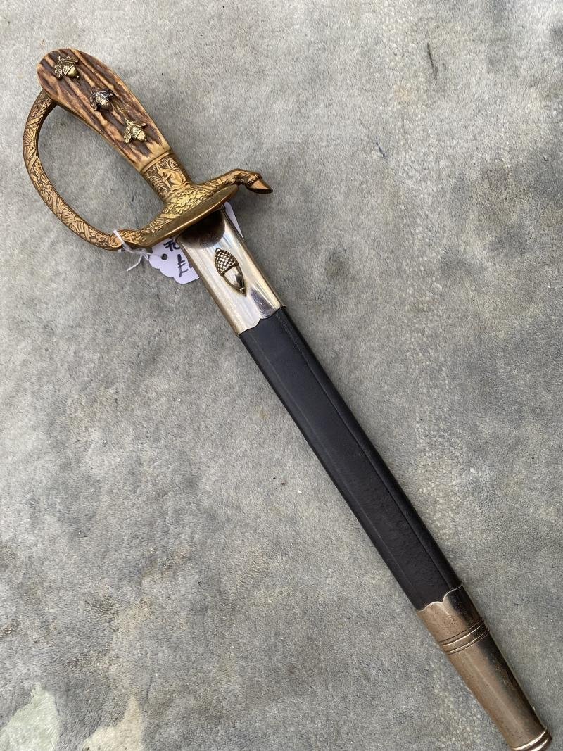 AN EARLY EICKHORN SUBORDINATE FORESTRY CUTLASS. — image 2