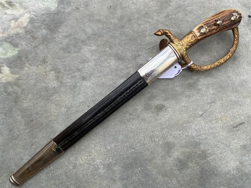 AN EARLY EICKHORN SUBORDINATE FORESTRY CUTLASS. — image 6