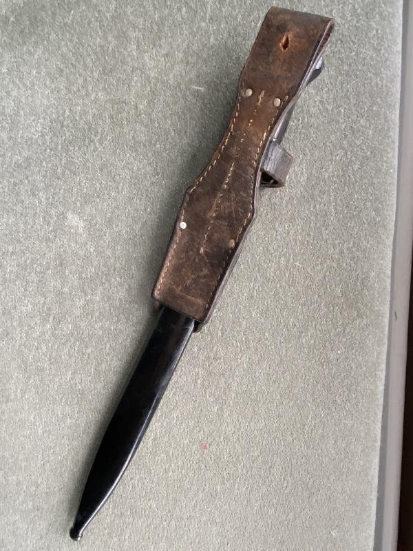 K98 BAYONET WITH COMBAT FROG. — image 4