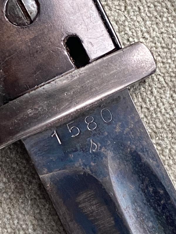 K98 BAYONET WITH COMBAT FROG. — image 6