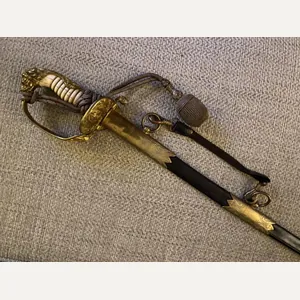 A BEAUTIFUL IMPERIAL NAVAL OFFICERS SWORD BY WK&C WITH ORIGINAL …