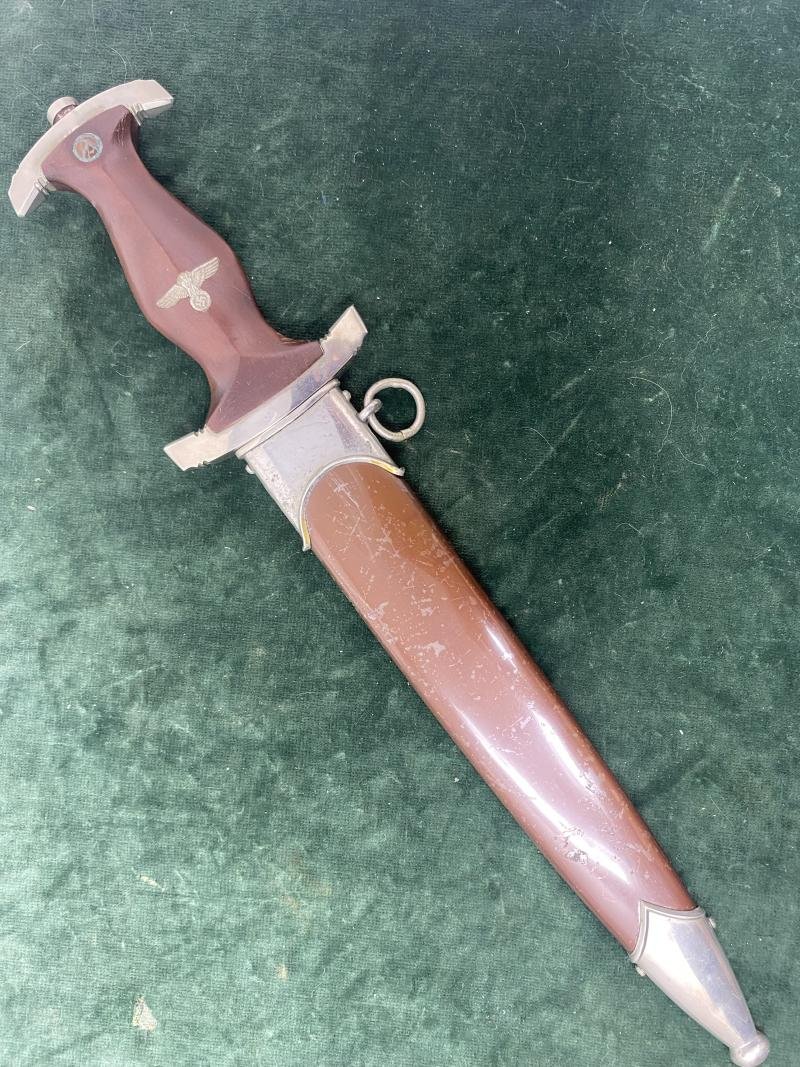 A Nr. MINT CONDITIONED EARLY SA DAGGER BY MOST DESIRABLE MAKER 'BISMARK'. — image 2