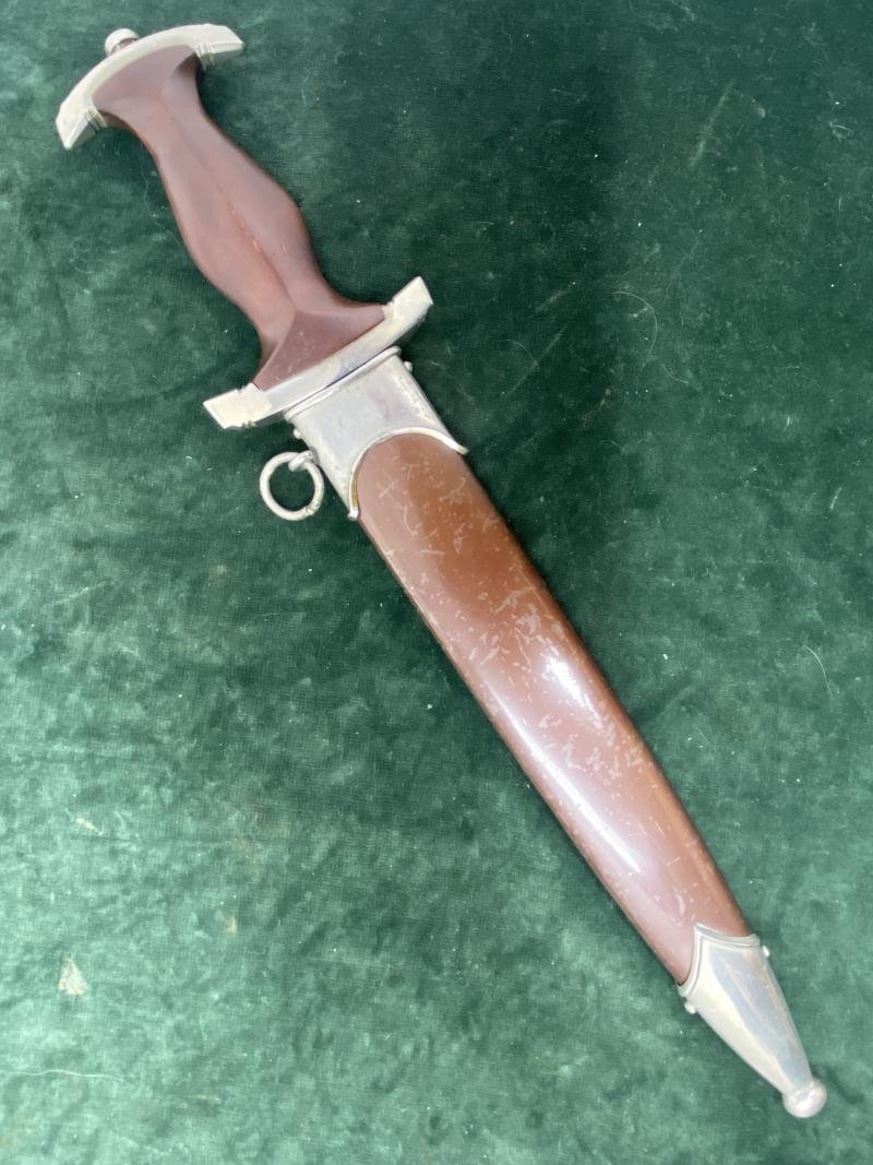 A Nr. MINT CONDITIONED EARLY SA DAGGER BY MOST DESIRABLE MAKER 'BISMARK'. — image 6