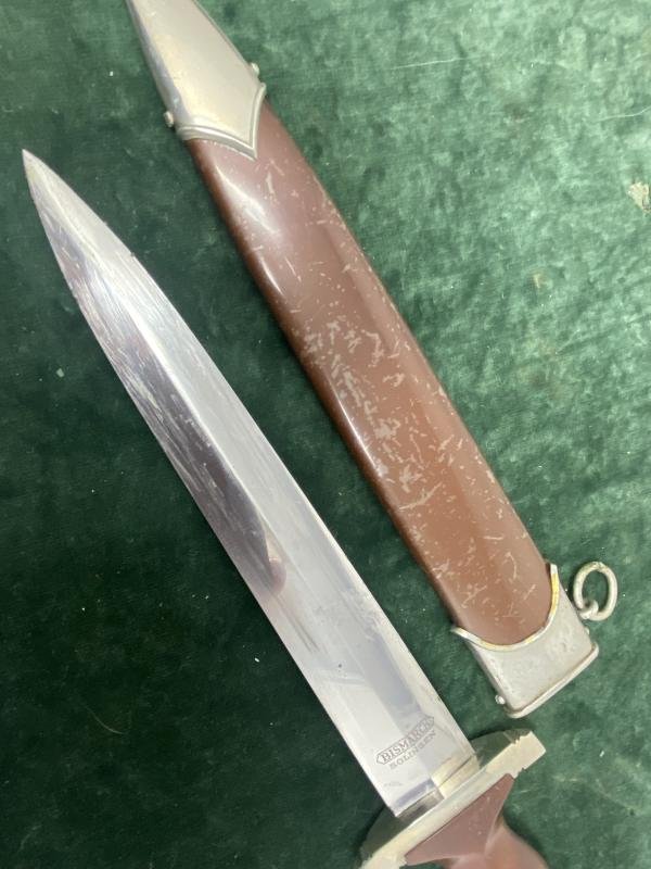 A Nr. MINT CONDITIONED EARLY SA DAGGER BY MOST DESIRABLE MAKER 'BISMARK'. — image 7