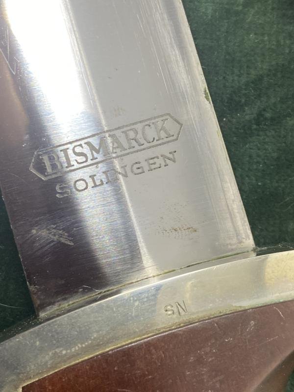 A Nr. MINT CONDITIONED EARLY SA DAGGER BY MOST DESIRABLE MAKER 'BISMARK'. — image 8