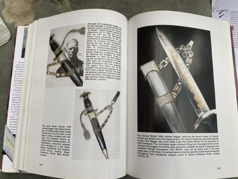 'EXPLORING THE DRESS DAGGERS & SWORDS OF THE SS by THOMAS T WITTMANN. — image 4
