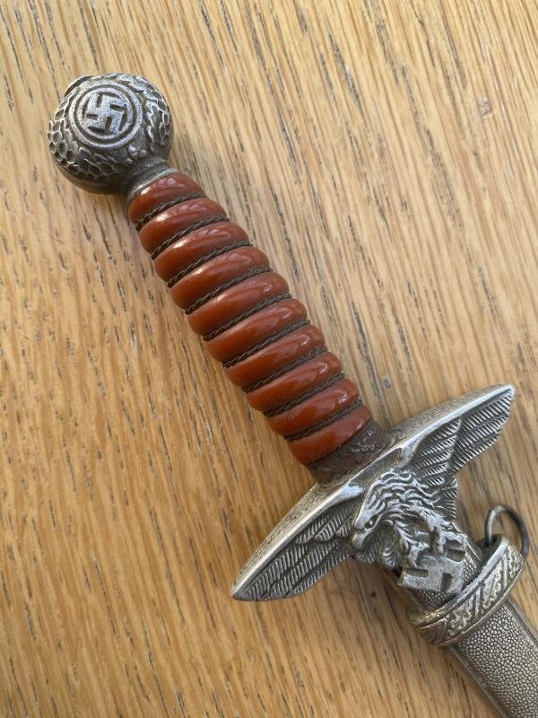 MINIATURE 2nd Pattn. LUFTWAFFE DAGGER BY ALCOSO. — image 3