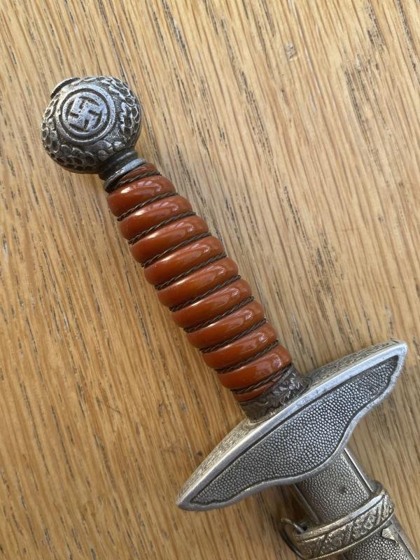 MINIATURE 2nd Pattn. LUFTWAFFE DAGGER BY ALCOSO. — image 5