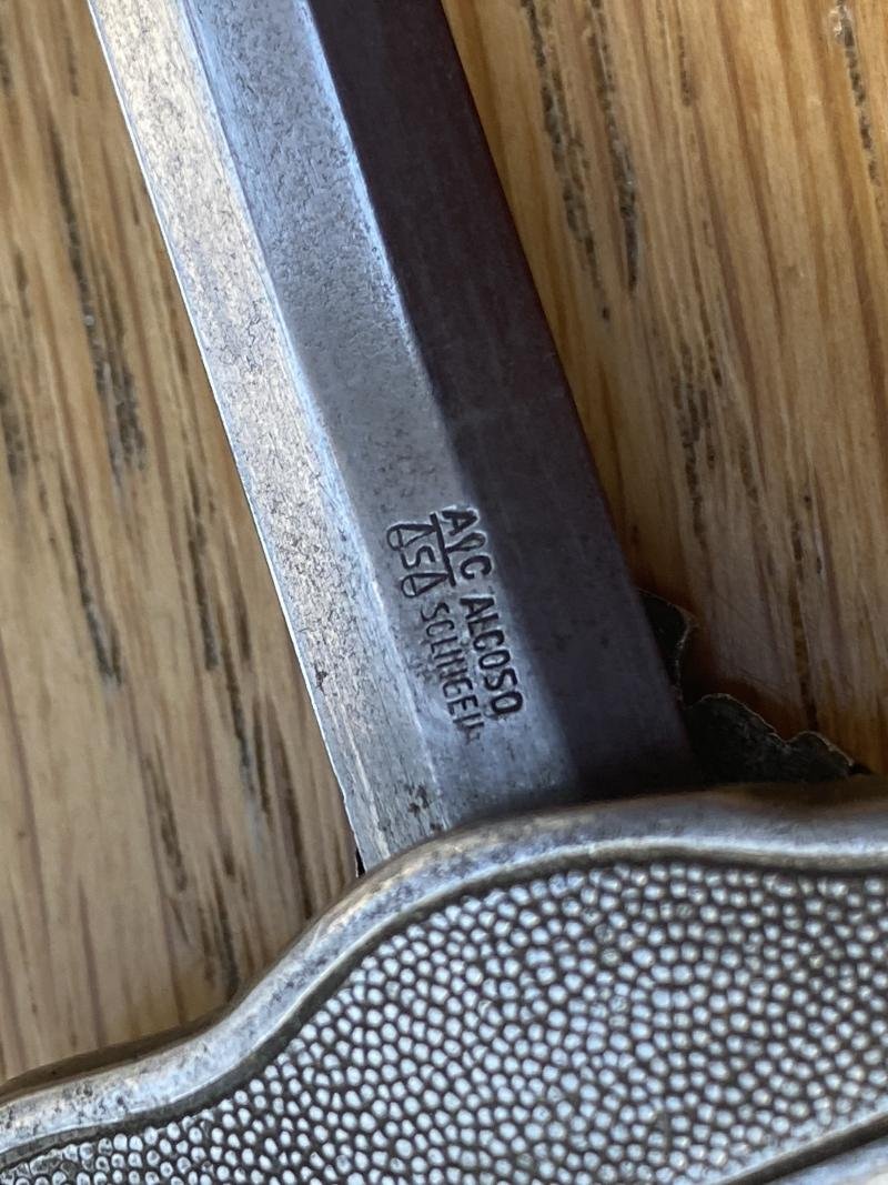 MINIATURE 2nd Pattn. LUFTWAFFE DAGGER BY ALCOSO. — image 7