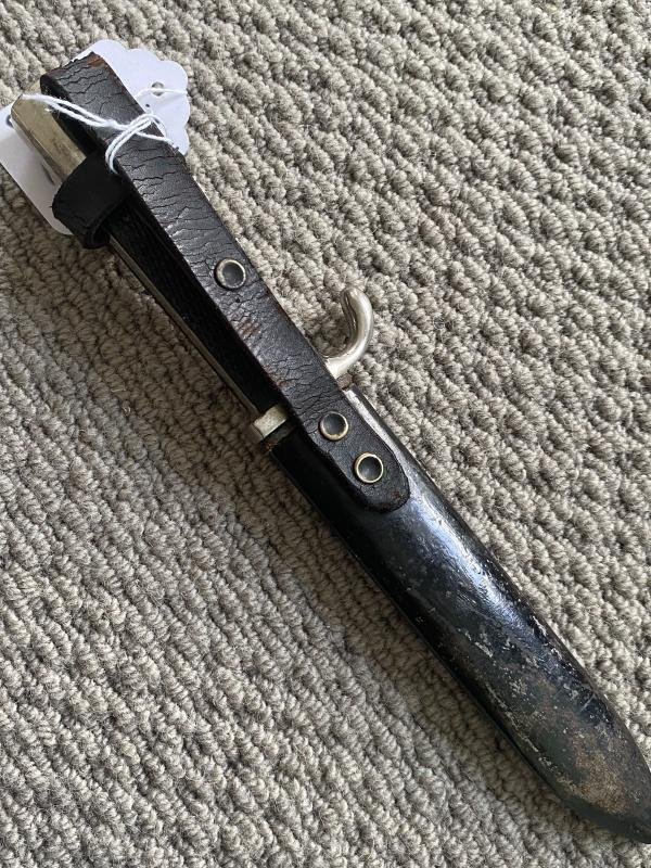 EARLY HITLER YOUTH KNIFE WITH MOTTO - TIGER. — image 4
