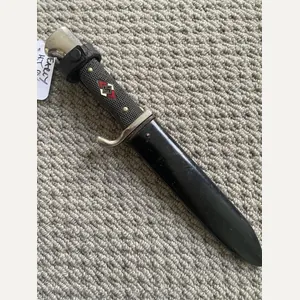 EARLY HITLER YOUTH KNIFE WITH MOTTO - TIGER.