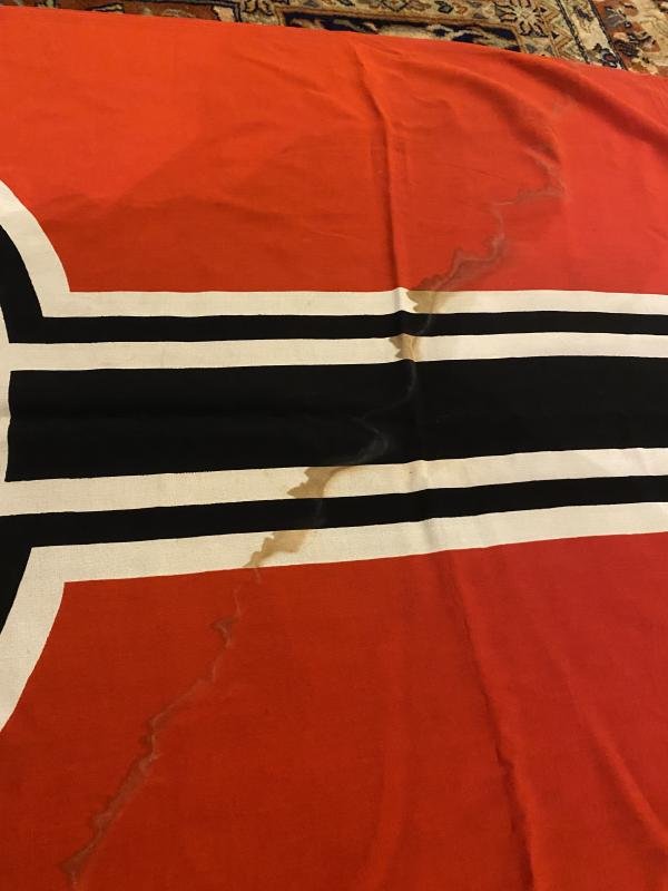 A NEAR PERFECT COMPLETE KRIEGSFLAG 100 x 170. — image 4