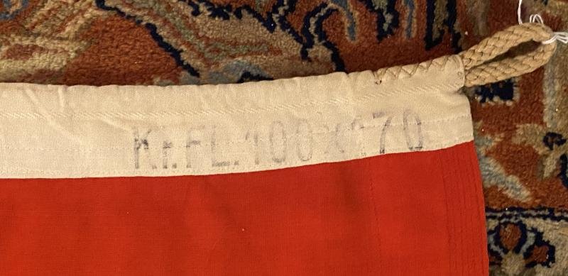 A NEAR PERFECT COMPLETE KRIEGSFLAG 100 x 170. — image 5