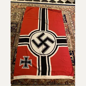 A NEAR PERFECT COMPLETE KRIEGSFLAG 100 x 170.