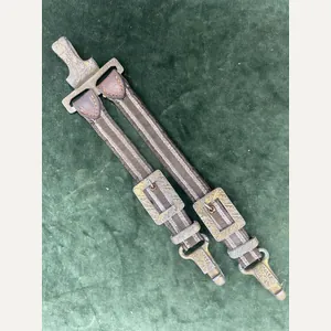 SET OF DE-LUXE LUFTWAFFE DAGGER HANGERS.